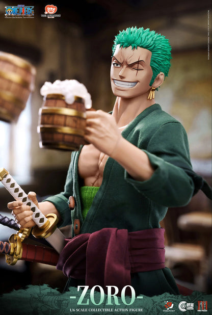 Pre-Order: One Piece Pixel Poses Roronoa Zoro (Deluxe Ver.) 1/6 Scale Action Figure