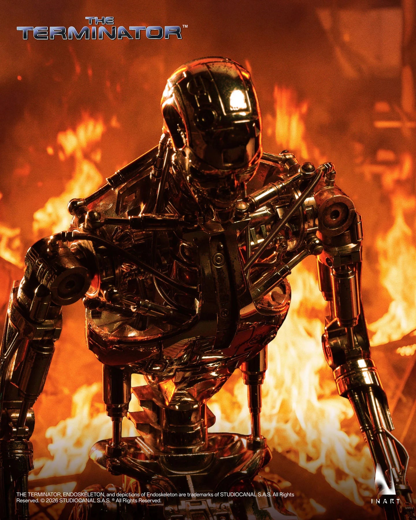 Pre-Order: The Terminator InArt T-800 Endoskeleton 1/6 Scale Collectible Action Figure