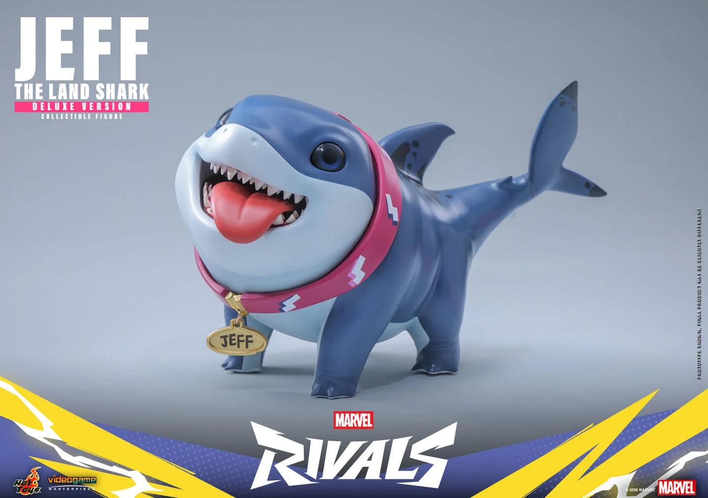Pre-Order - Marvel Rivals VGM87 Jeff the Land Shark (Deluxe Ver.) Collectible Figure