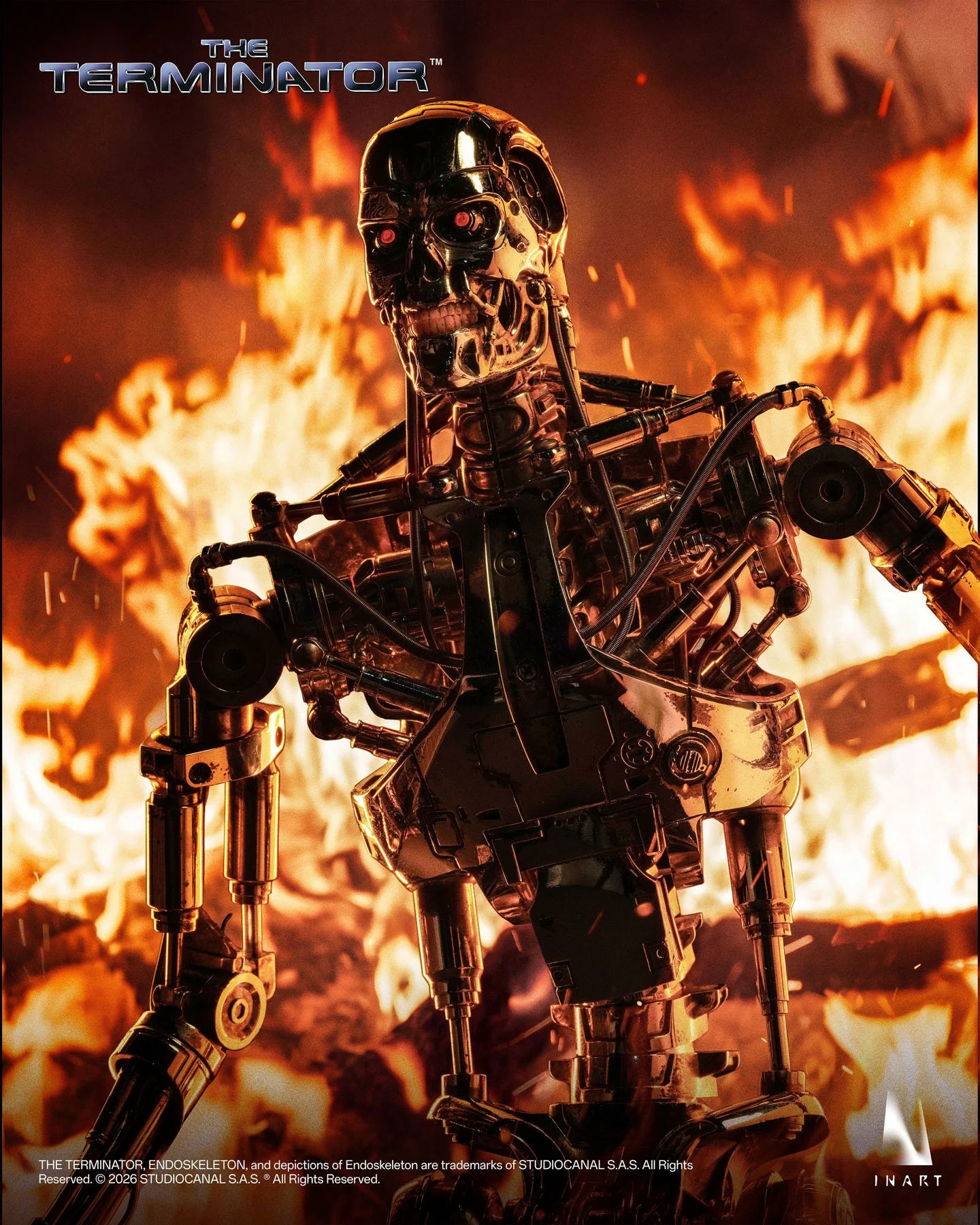 Pre-Order: The Terminator InArt T-800 Endoskeleton 1/6 Scale Collectible Action Figure