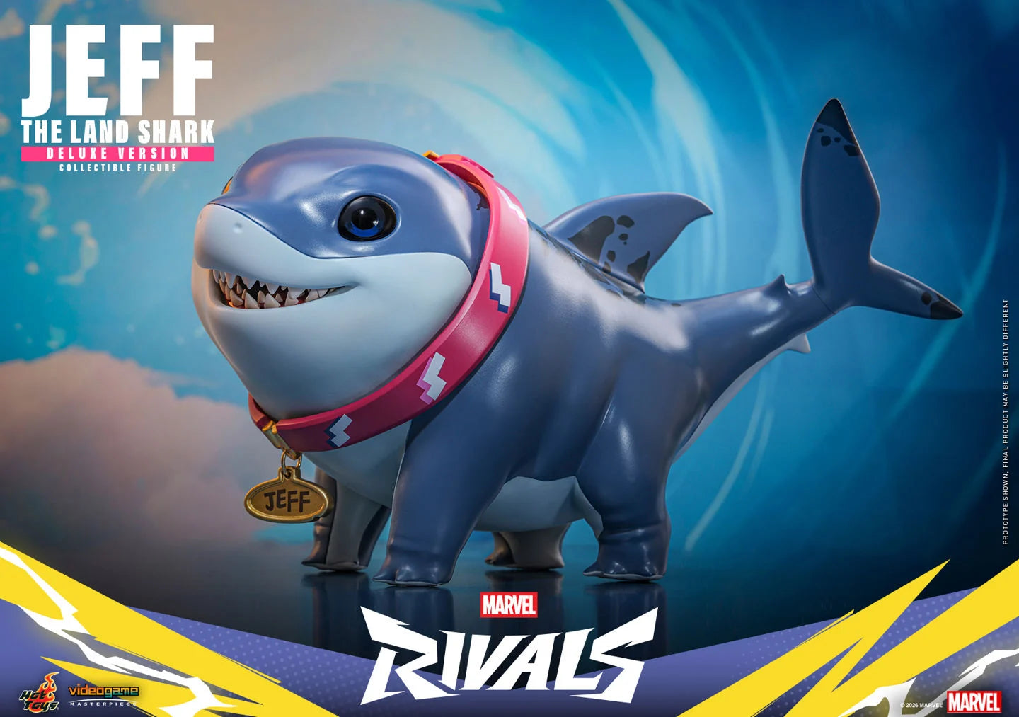 Pre-Order - Marvel Rivals VGM87 Jeff the Land Shark (Deluxe Ver.) Collectible Figure