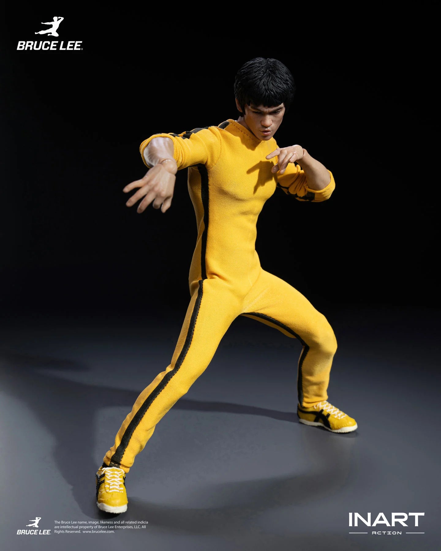 Pre-Order: INART Bruce Lee (Yellow Jumpsuit Ver.) InArt 1/12 Scale Action Figure