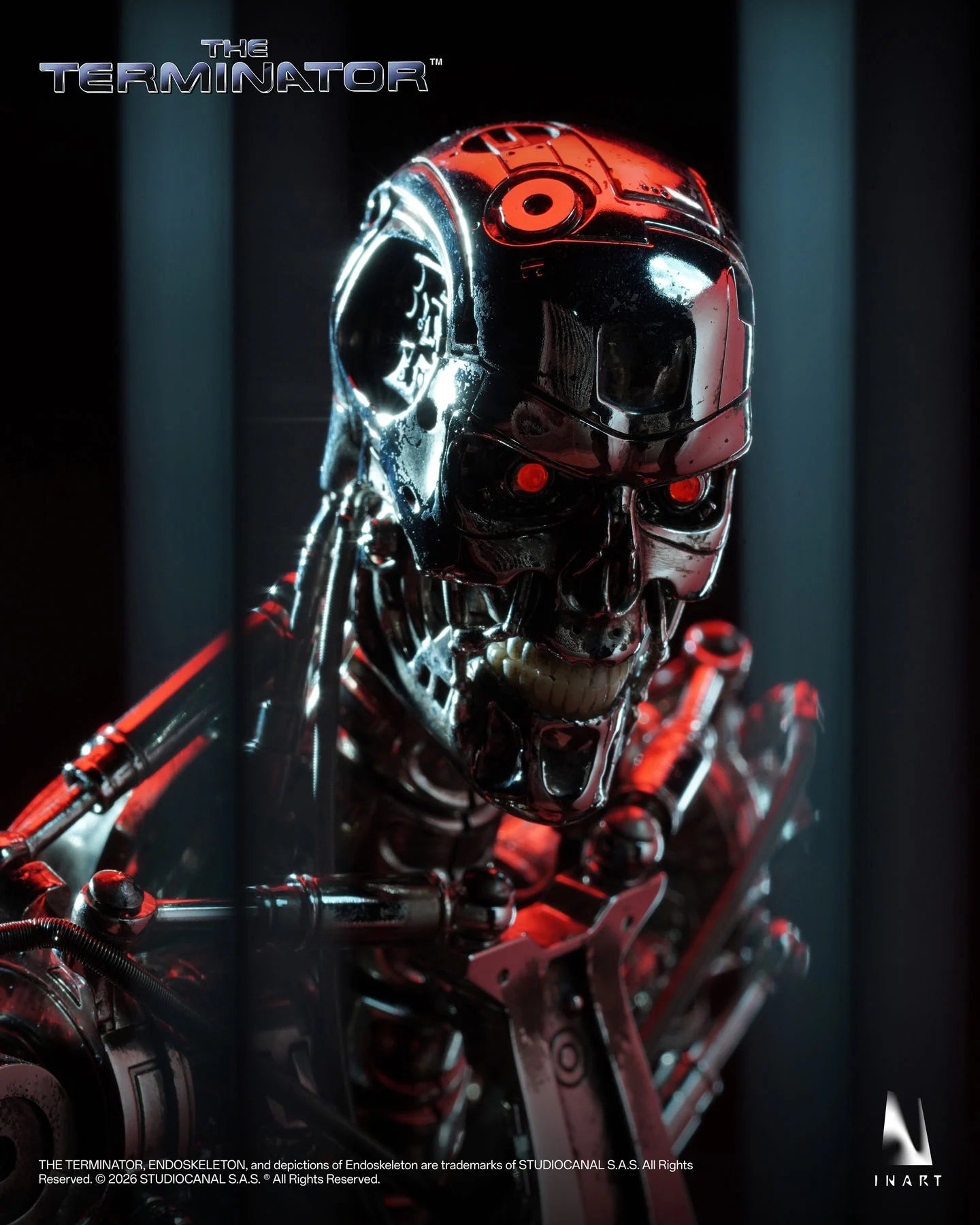 Pre-Order: The Terminator InArt T-800 Endoskeleton 1/6 Scale Collectible Action Figure