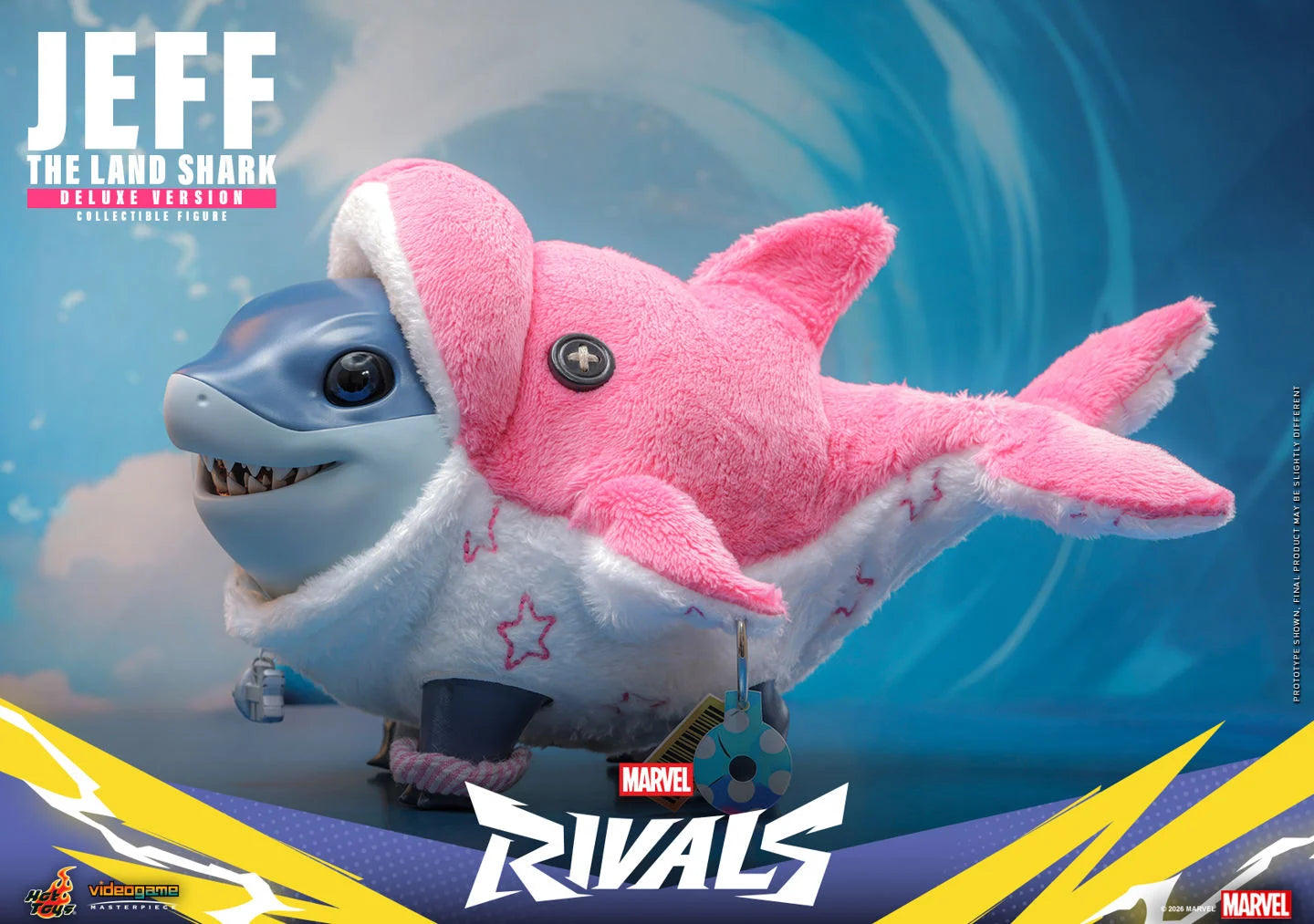 Pre-Order - Marvel Rivals VGM87 Jeff the Land Shark (Deluxe Ver.) Collectible Figure