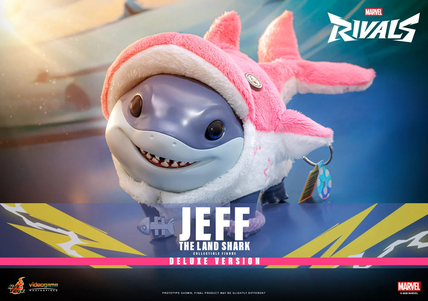 Pre-Order - Marvel Rivals VGM87 Jeff the Land Shark (Deluxe Ver.) Collectible Figure