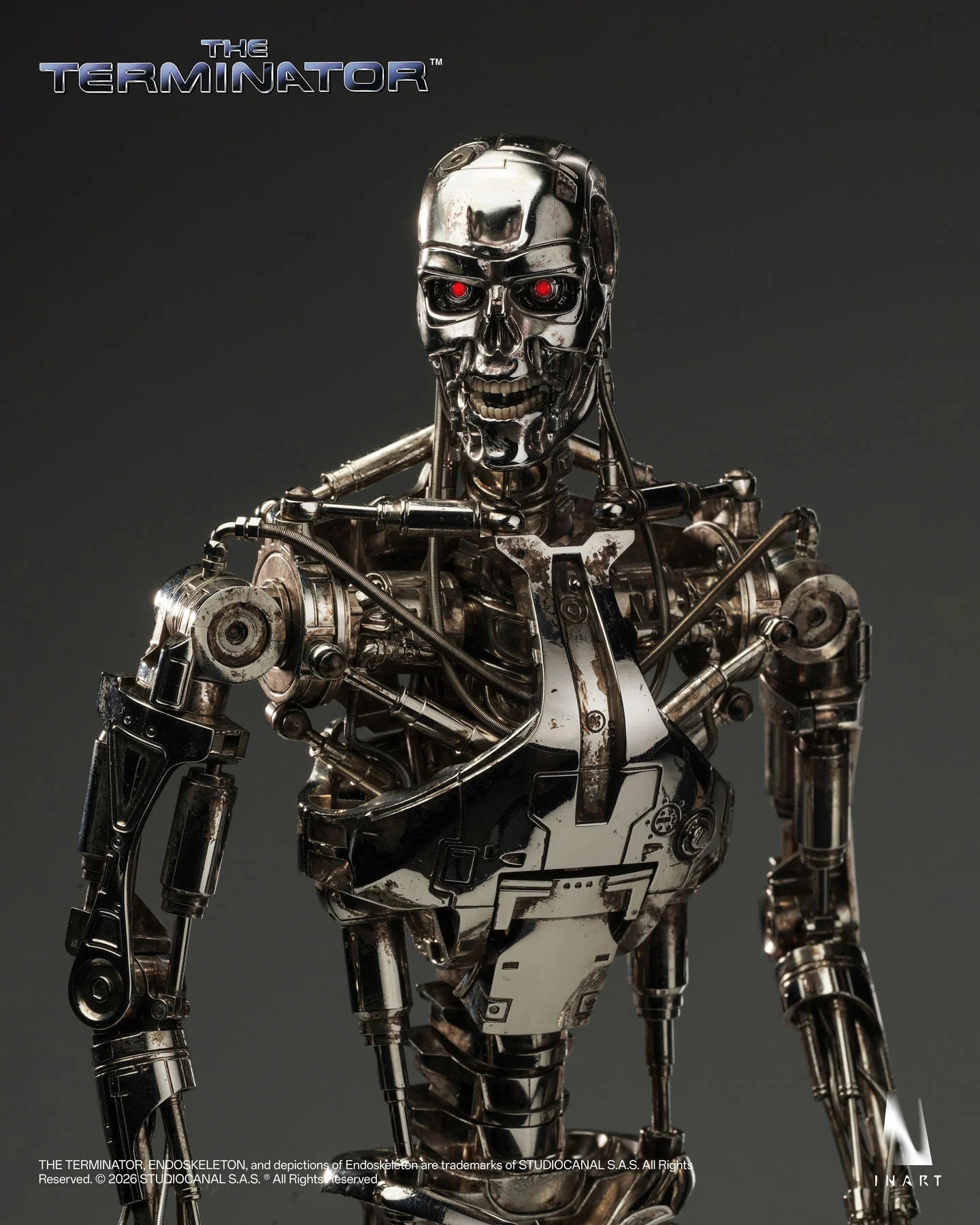 Pre-Order: The Terminator InArt T-800 Endoskeleton 1/6 Scale Collectible Action Figure
