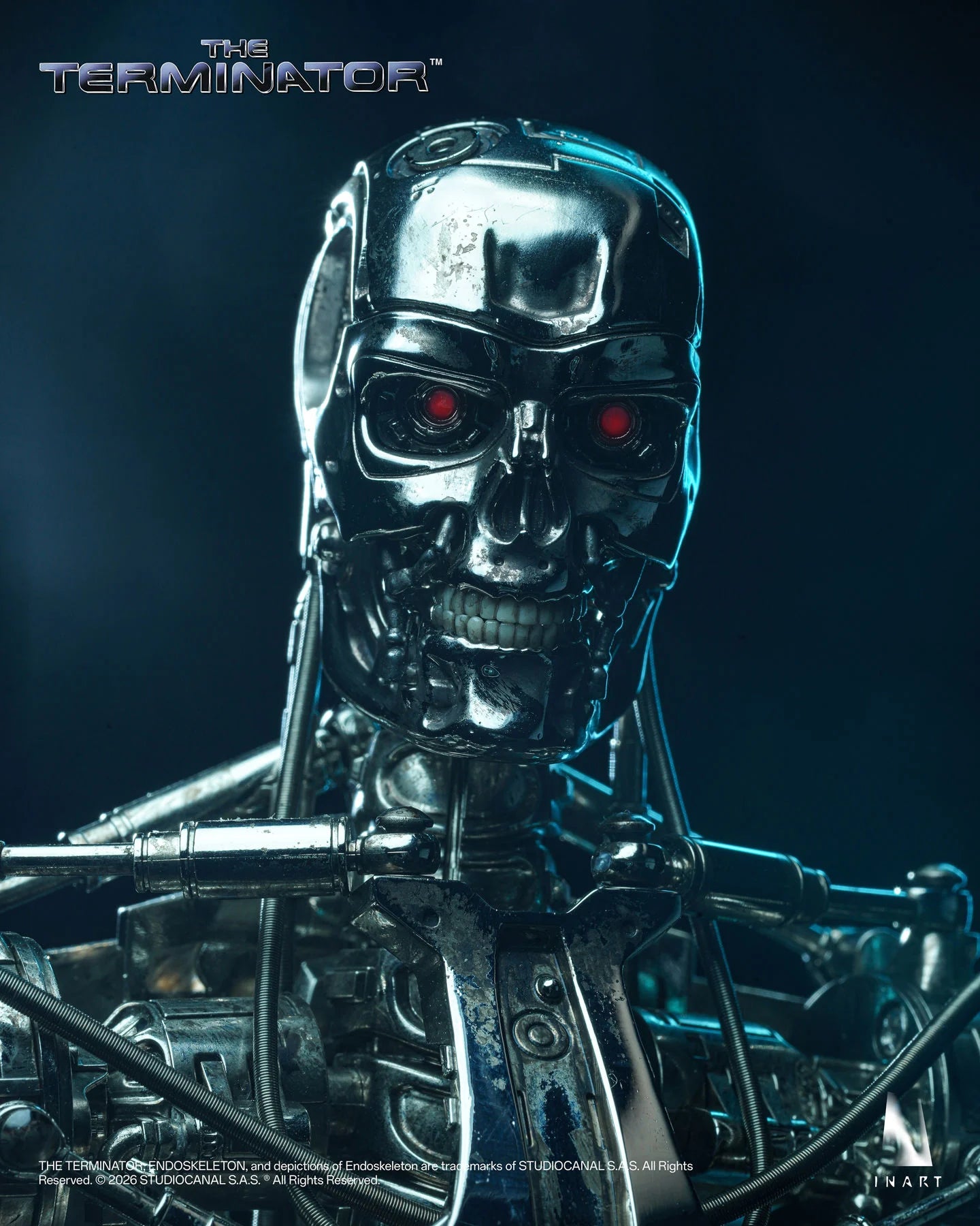 Pre-Order: The Terminator InArt T-800 Endoskeleton 1/6 Scale Collectible Action Figure