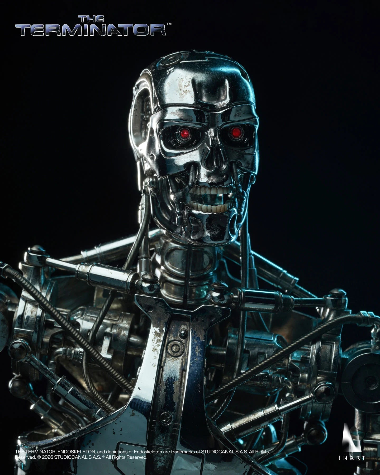 Pre-Order: The Terminator InArt T-800 Endoskeleton 1/6 Scale Collectible Action Figure