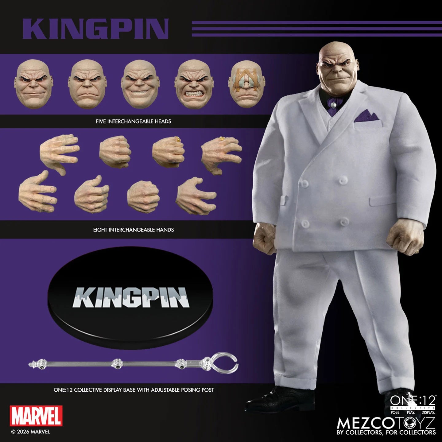 Pre-Order: Marvel One:12 Collective Kingpin Action Figure