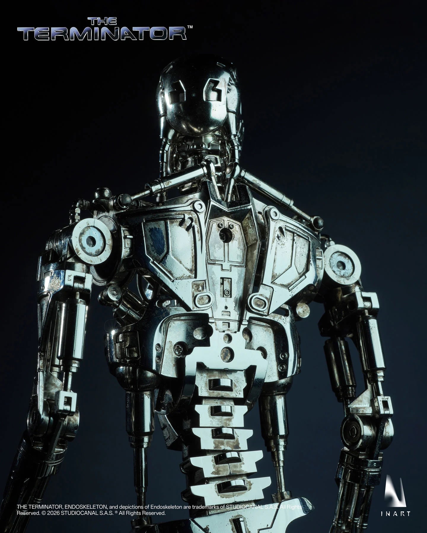 Pre-Order: The Terminator InArt T-800 Endoskeleton 1/6 Scale Collectible Action Figure