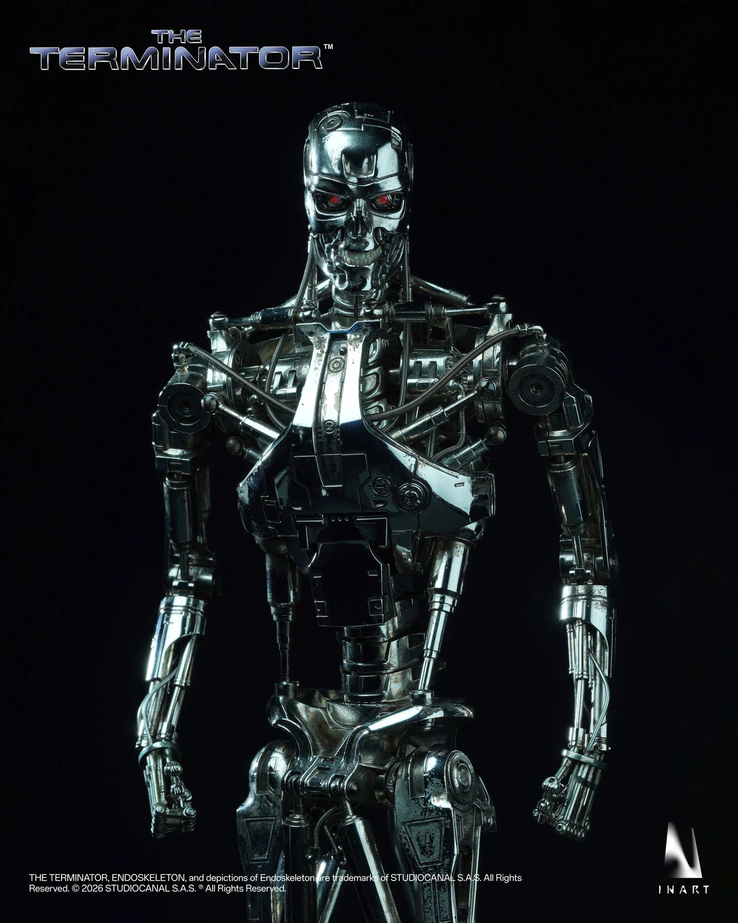 Pre-Order: The Terminator InArt T-800 Endoskeleton 1/6 Scale Collectible Action Figure