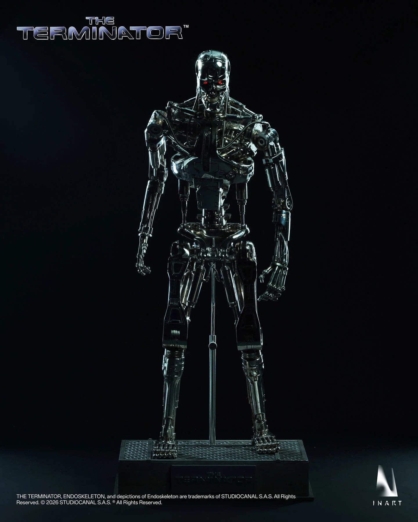 Pre-Order: The Terminator InArt T-800 Endoskeleton 1/6 Scale Collectible Action Figure