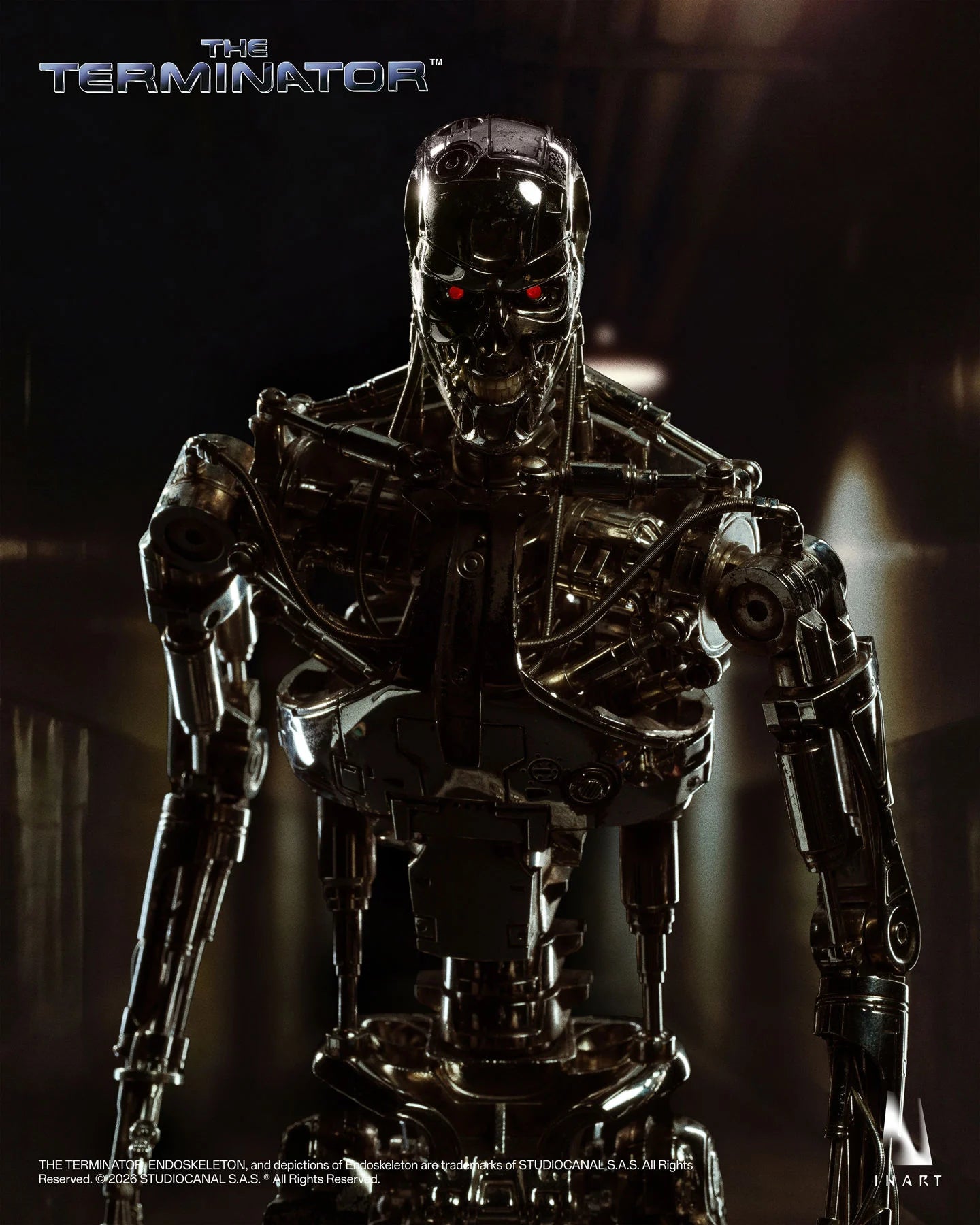 Pre-Order: The Terminator InArt T-800 Endoskeleton 1/6 Scale Collectible Action Figure