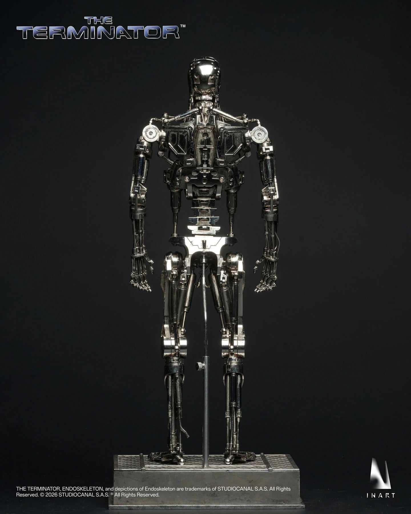 Pre-Order: The Terminator InArt T-800 Endoskeleton 1/6 Scale Collectible Action Figure
