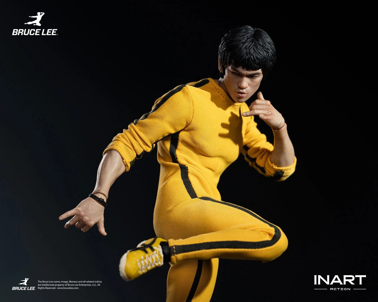 Pre-Order: INART Bruce Lee (Yellow Jumpsuit Ver.) InArt 1/12 Scale Action Figure
