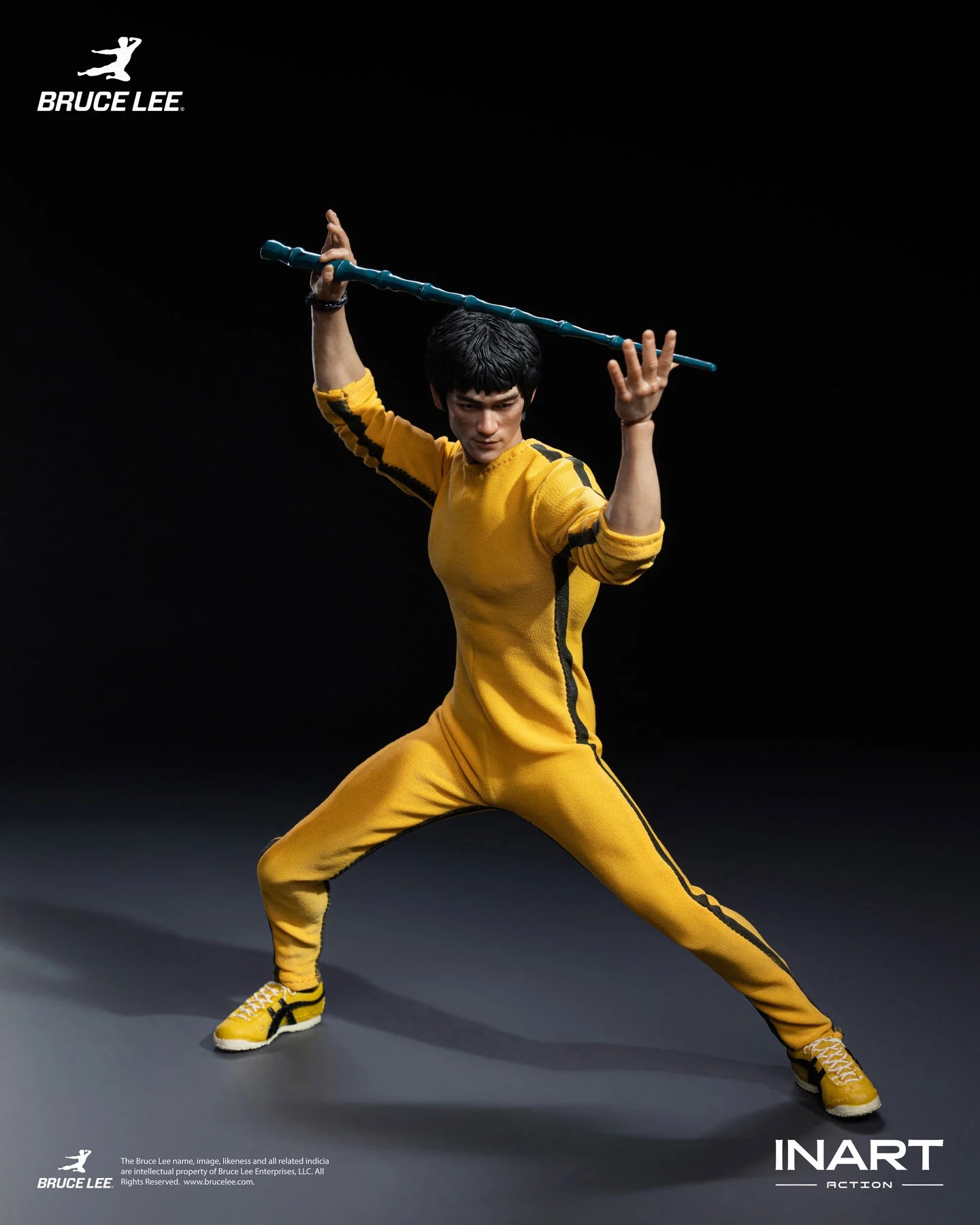 Pre-Order: INART Bruce Lee (Yellow Jumpsuit Ver.) InArt 1/12 Scale Action Figure