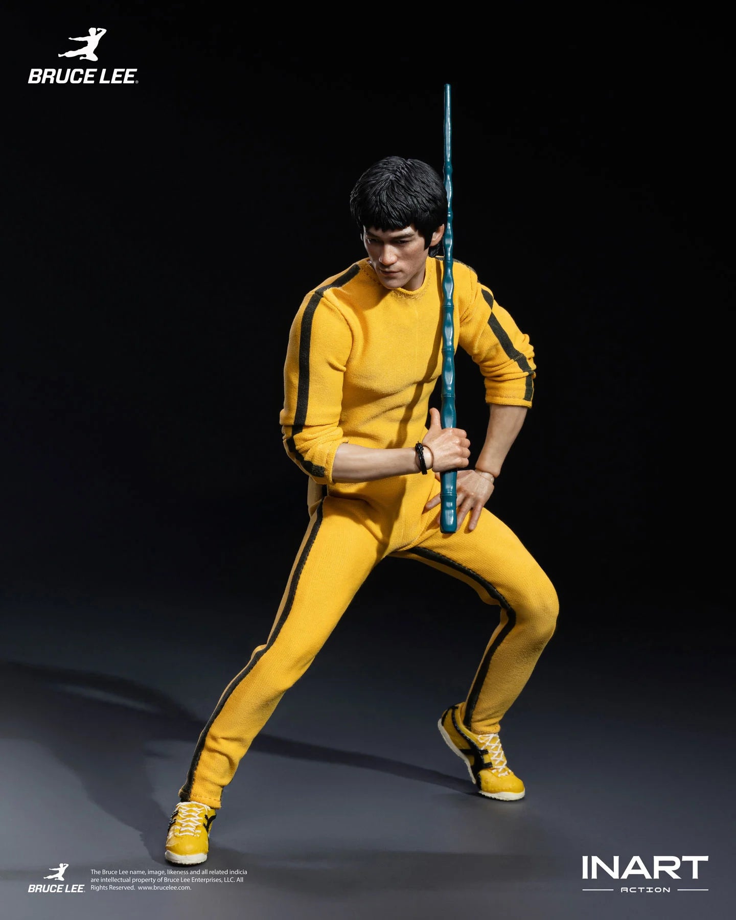 Pre-Order: INART Bruce Lee (Yellow Jumpsuit Ver.) InArt 1/12 Scale Action Figure