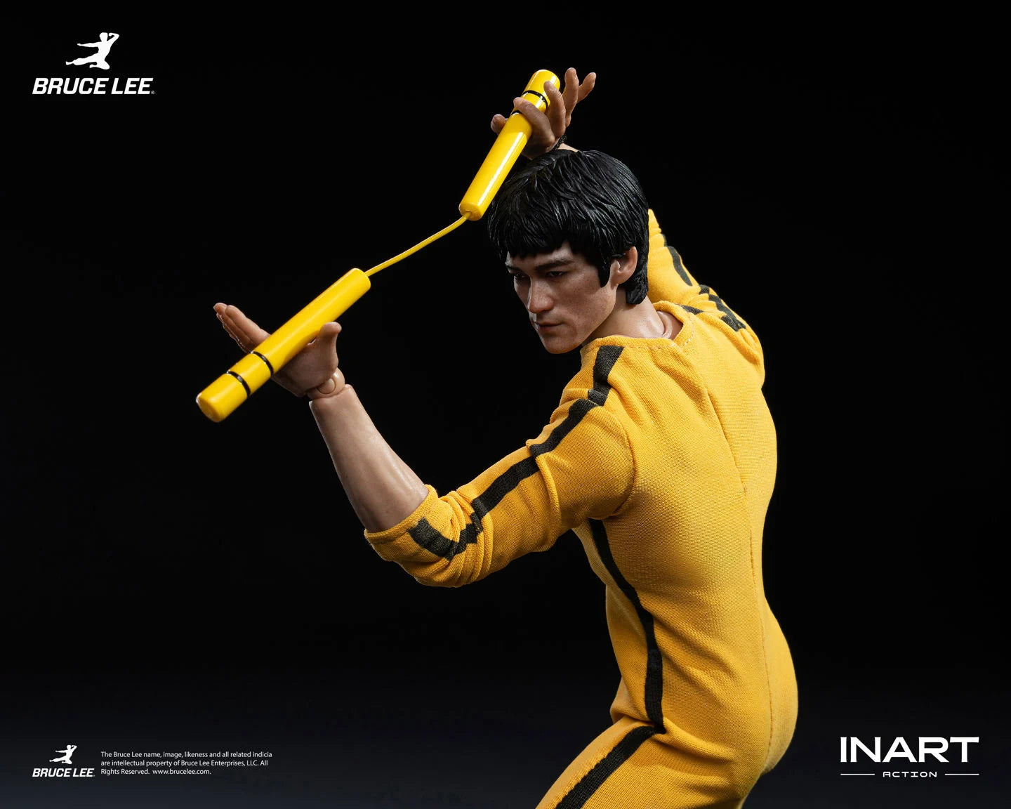 Pre-Order: INART Bruce Lee (Yellow Jumpsuit Ver.) InArt 1/12 Scale Action Figure