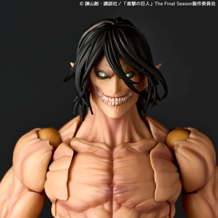 Pre-Order - Attack on Titan Amazing Yamaguchi Revoltech NR057 Attack Titan (Eren Yeager)