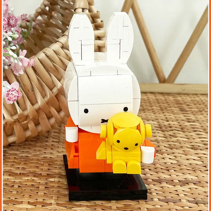 Cocoti Miffy Brick Figure with Teddy Set