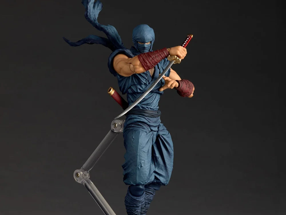 Pre-Order -Ninja Gaiden (1988) Amazing Yamaguchi Revoltech NR118 Ryu Hayabusa Action Figure
