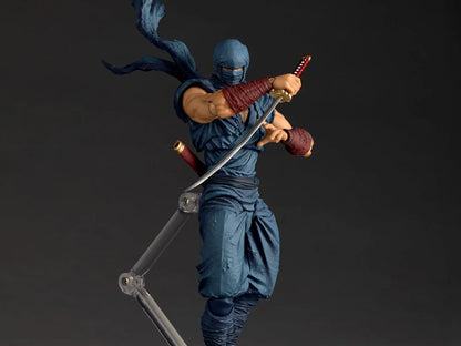 Pre-Order -Ninja Gaiden (1988) Amazing Yamaguchi Revoltech NR118 Ryu Hayabusa Action Figure
