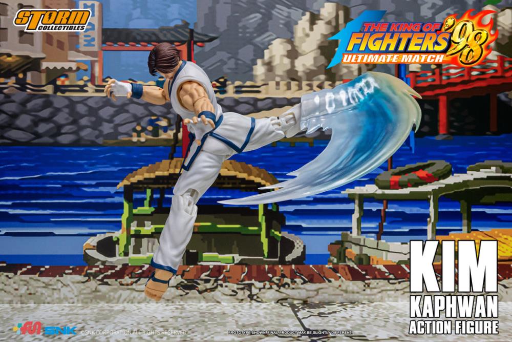 PRE-ORDER - The King of Fighters '98 Ultimate Match Kim Kaphwan 1/12 Scale Action Figure