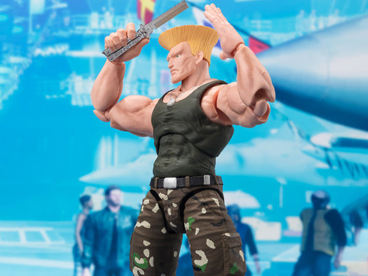 PRE-ORDER - Street Fighter S.H.Figuarts Guile (Outfit 2 Ver.)