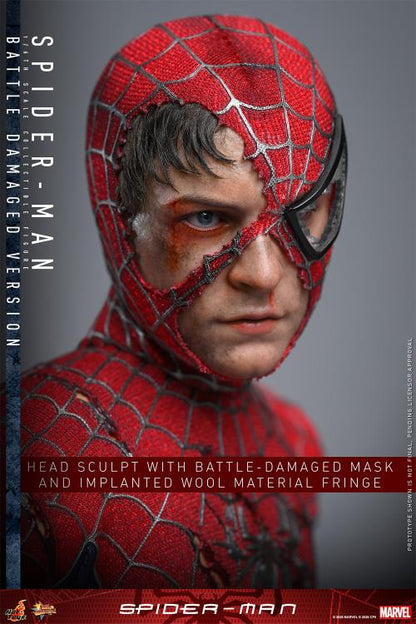 Pre-Order - Spider-Man (2002) MMS859 Spider-Man (Battle Damaged Ver.) 1/6th Scale Collectible Figure