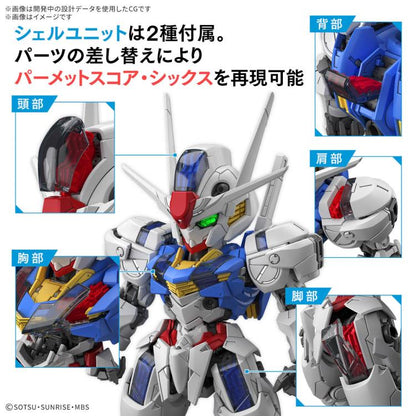 Mobile Suit Gundam: The Witch From Mercury MGSD Gundam Aerial Model Kit (XVX-016)