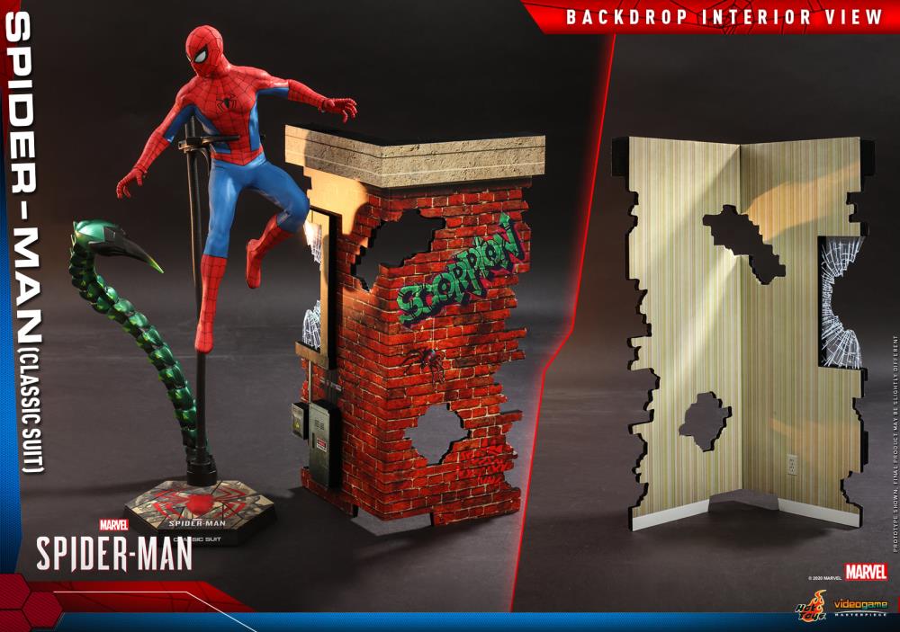 Marvel's Spider-Man VGM48 Spider-Man (Classic Suit) 1/6th scale Collectible Figure