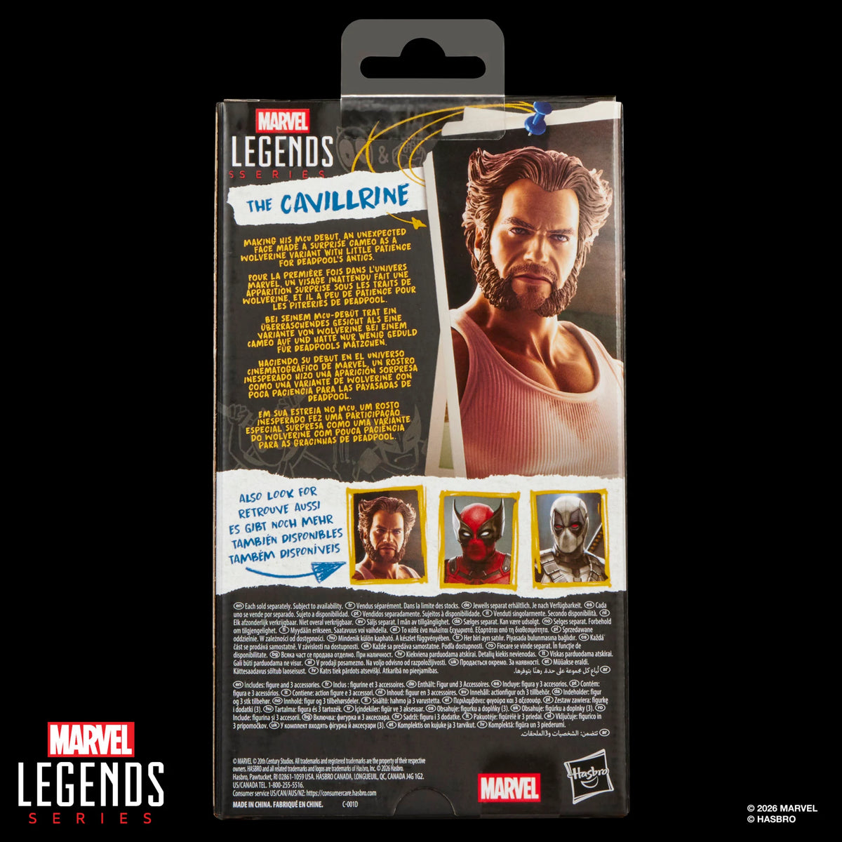 Deadpool & Wolverine Marvel Legends The Cavillrine Action Figure