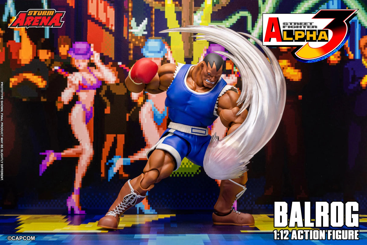 Pre-Order - Street Fighter Alpha 3 Storm Arena Balrog 1/12 Scale Action Figure
