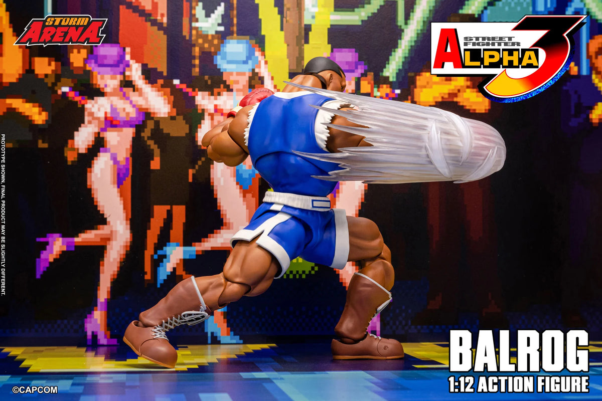 Pre-Order - Street Fighter Alpha 3 Storm Arena Balrog 1/12 Scale Action Figure