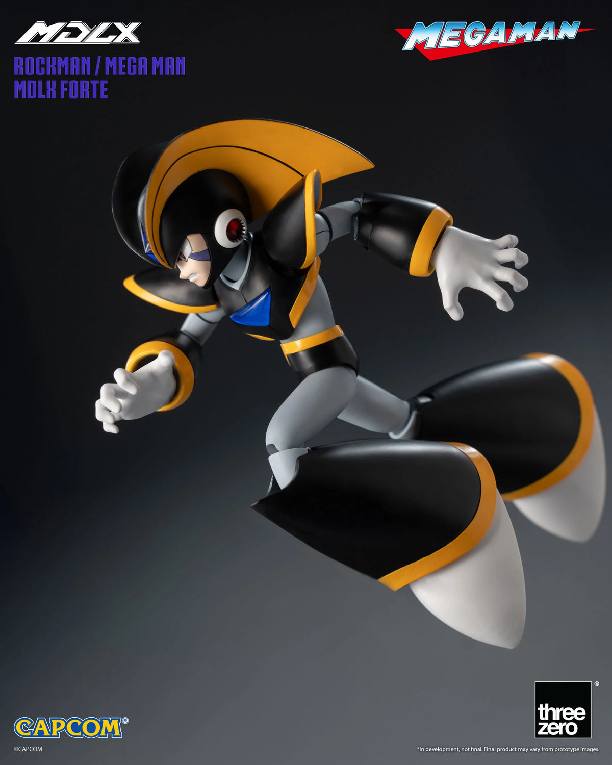 PRE-ORDER - Mega Man MDLX Forte Action Figure