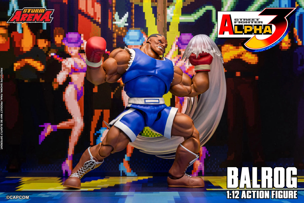 Pre-Order - Street Fighter Alpha 3 Storm Arena Balrog 1/12 Scale Action Figure