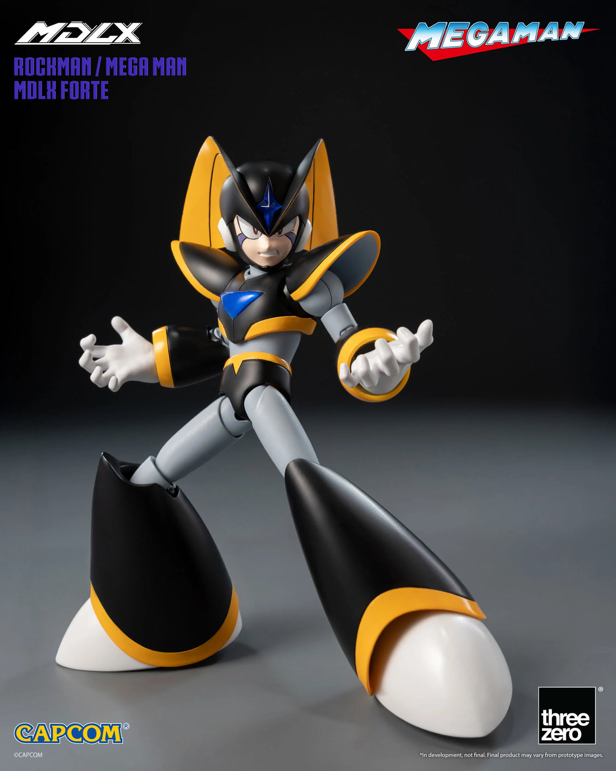 PRE-ORDER - Mega Man MDLX Forte Action Figure