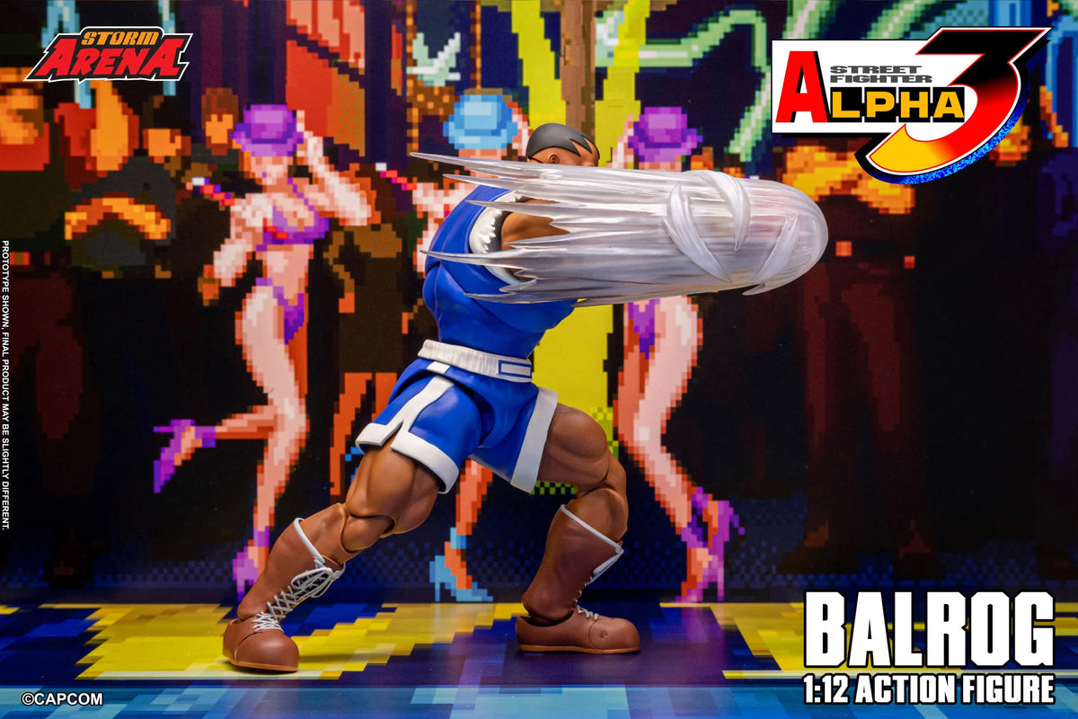 Pre-Order - Street Fighter Alpha 3 Storm Arena Balrog 1/12 Scale Action Figure