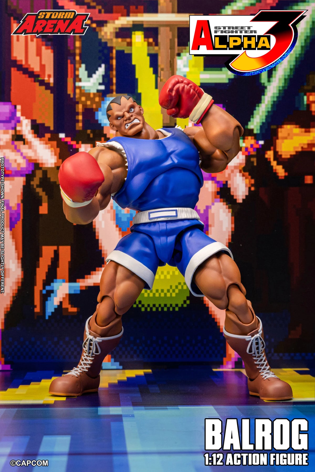 Pre-Order - Street Fighter Alpha 3 Storm Arena Balrog 1/12 Scale Action Figure
