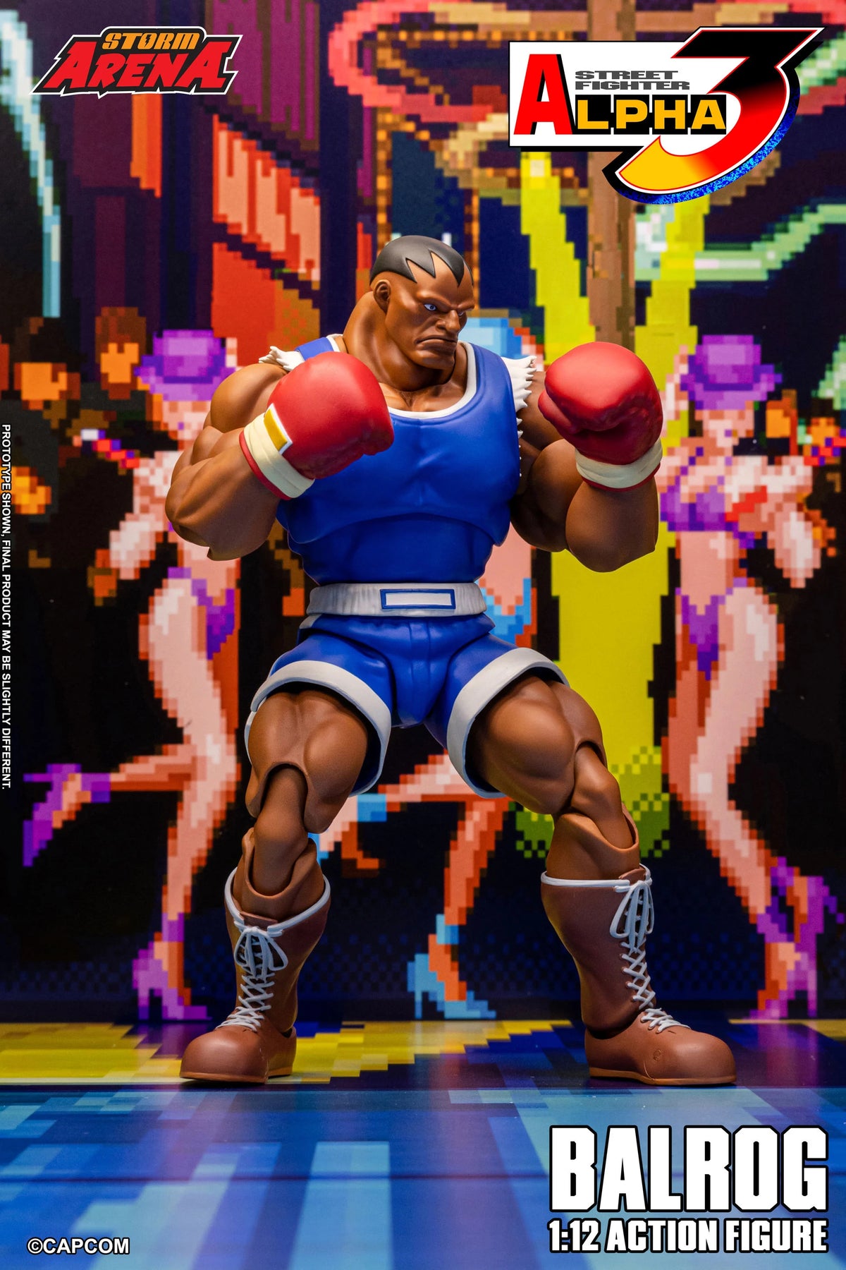 Pre-Order - Street Fighter Alpha 3 Storm Arena Balrog 1/12 Scale Action Figure