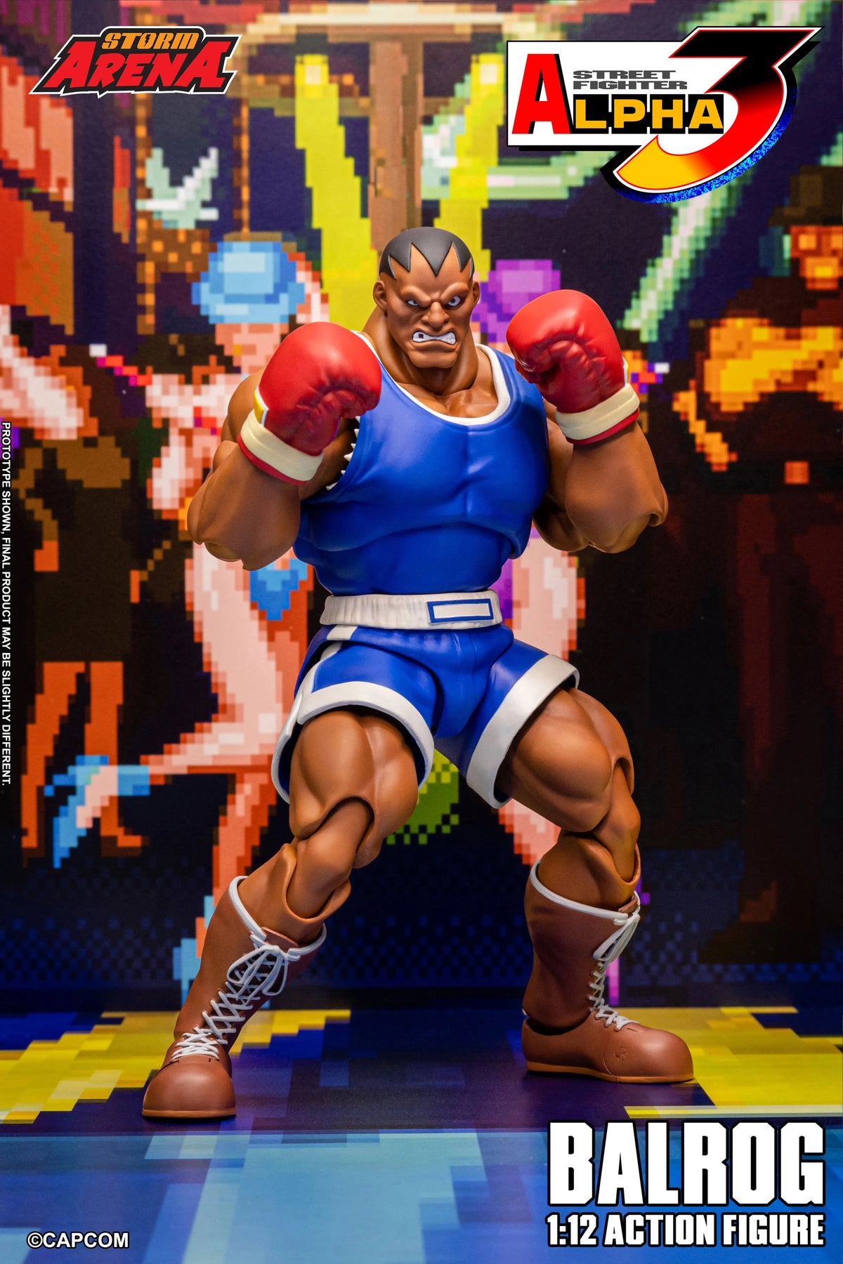 Pre-Order - Street Fighter Alpha 3 Storm Arena Balrog 1/12 Scale Action Figure