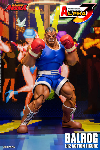 Pre-Order - Street Fighter Alpha 3 Storm Arena Balrog 1/12 Scale Action Figure
