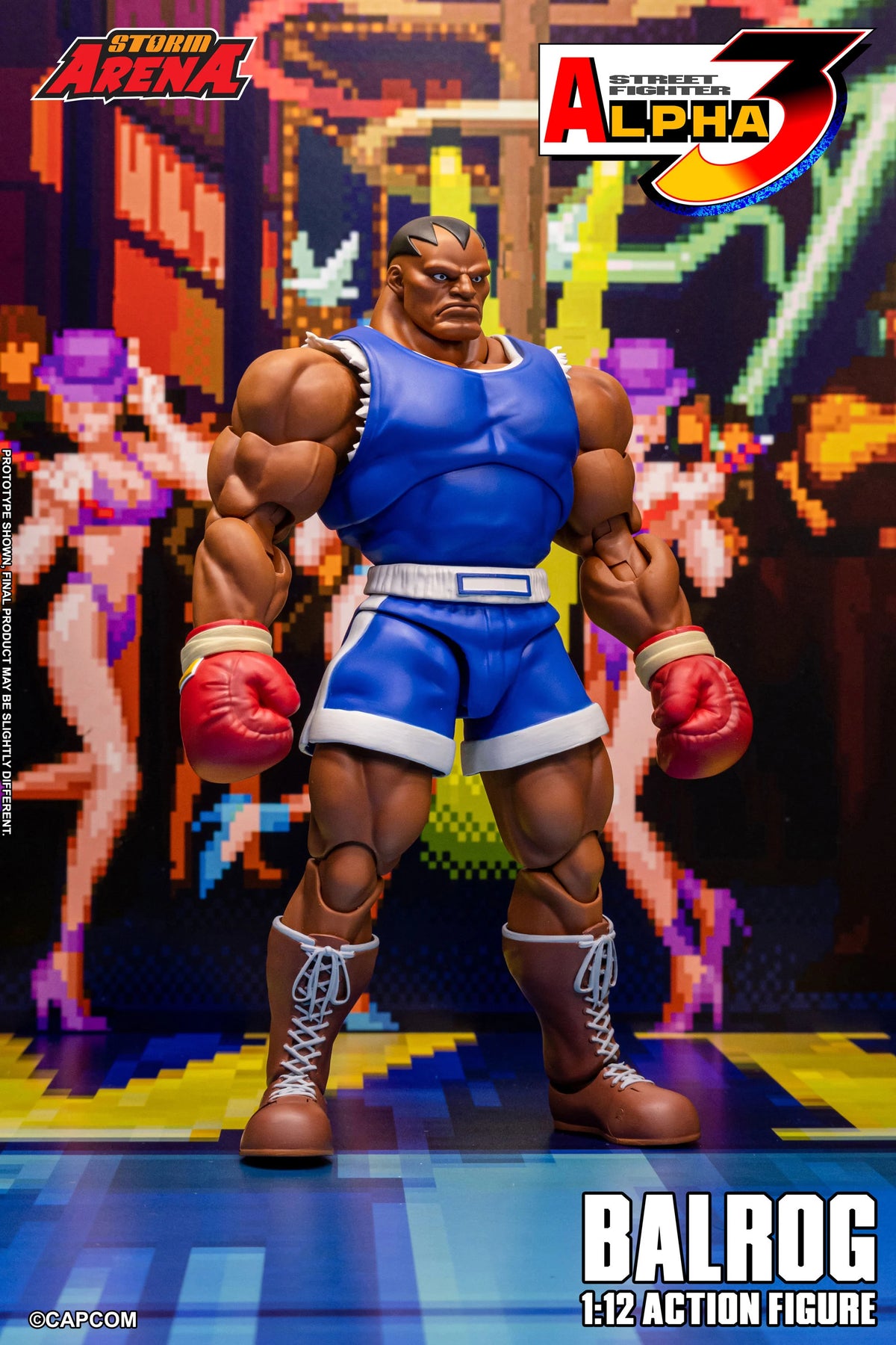 Pre-Order - Street Fighter Alpha 3 Storm Arena Balrog 1/12 Scale Action Figure