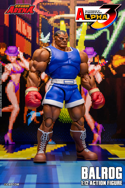 Pre-Order - Street Fighter Alpha 3 Storm Arena Balrog 1/12 Scale Action Figure