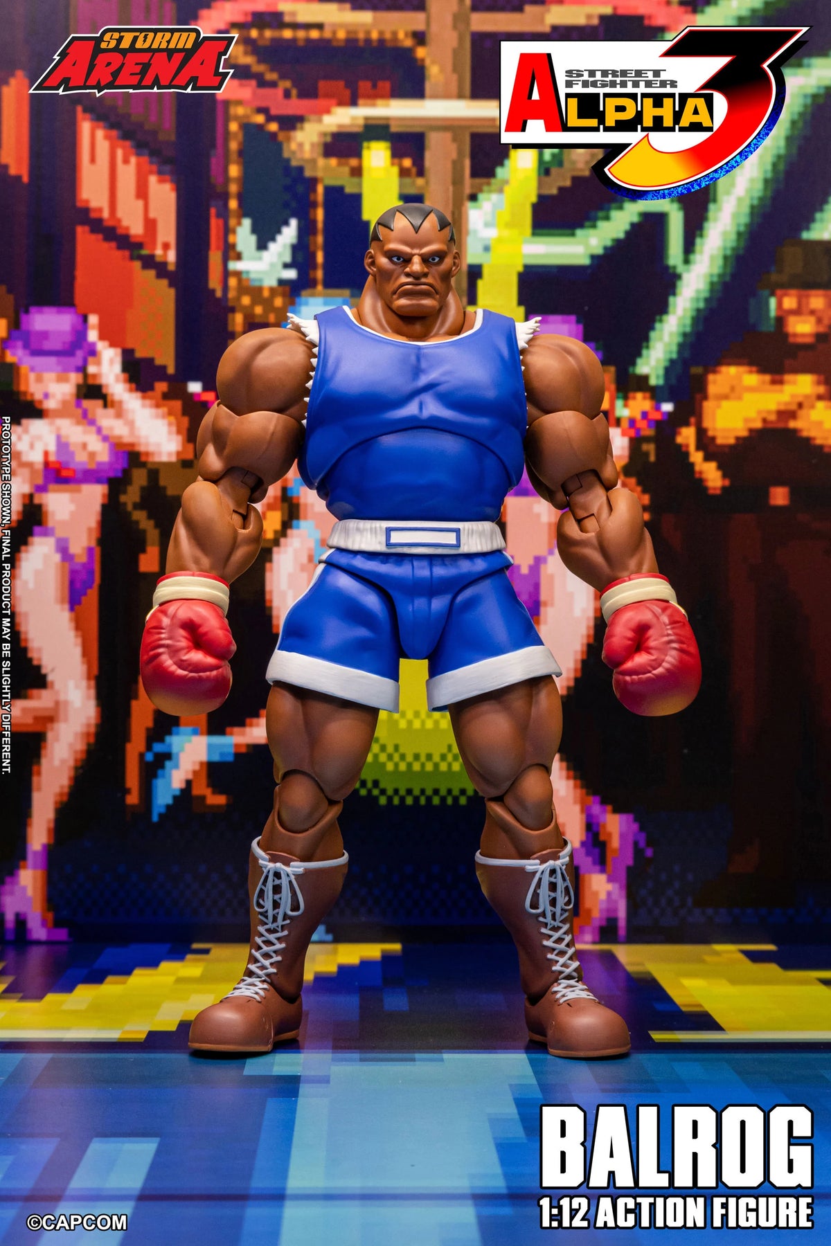 Pre-Order - Street Fighter Alpha 3 Storm Arena Balrog 1/12 Scale Action Figure