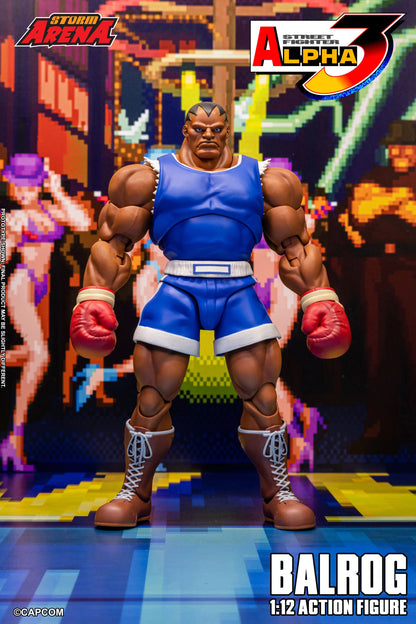 Pre-Order - Street Fighter Alpha 3 Storm Arena Balrog 1/12 Scale Action Figure