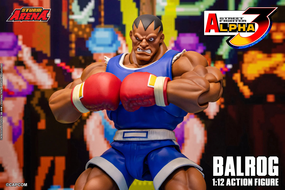 Pre-Order - Street Fighter Alpha 3 Storm Arena Balrog 1/12 Scale Action Figure
