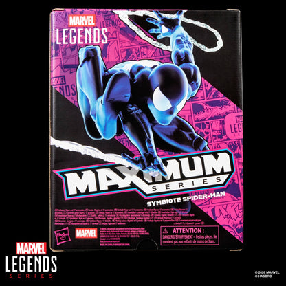 Marvel Legends Maximum Series Spider-Man (Symbiote) Action Figure