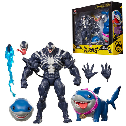 Marvel Rivals Marvel Legends Venom and Jeff the Land Shark Action Figure Two-Pack