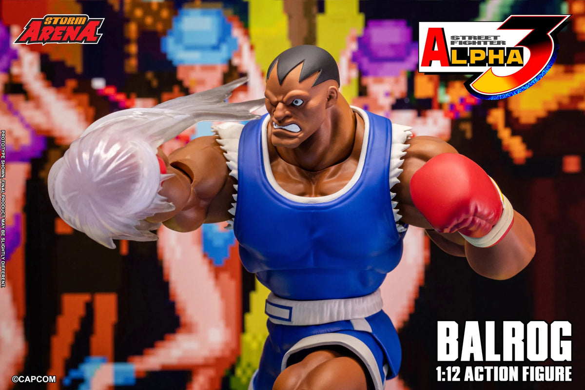 Pre-Order - Street Fighter Alpha 3 Storm Arena Balrog 1/12 Scale Action Figure